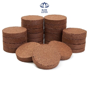 MÁS VENDIDO: Discos de Turba Comprimida de Coco Ecológicos de Alta Calidad para Germinación de Semillas, Sustentables, para Agricultura, a Granel - Product Image 1