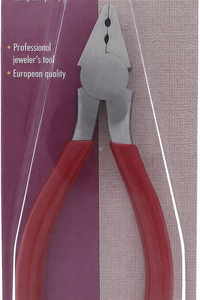 Pince à sertir pliable pour cuir, daim et fabrication de bijoux, outil de sertissage professionnel avec poignée rouge, 5,5 pouces - Product Image 2