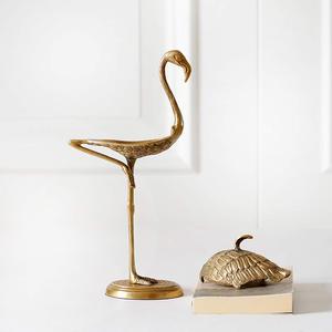 Pink Flamingo Jewelry Stand Metal Sculpture for Eardrop <b>Bracelet</b> Display and Necklace Display Use At Wholesale Cheap Price - Product Image 2