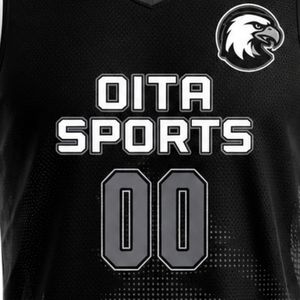 Ensemble de basket-ball de sécurité en polyester noir et gris pour hommes, maillot sans manches et short, uniforme respirant pour l'entraînement athlétique et la compétition sportive - Product Image 6