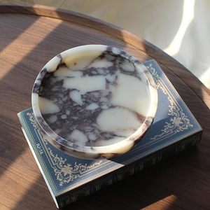 <b>Cheap</b> Marble Decorative Tray for <b>Candles</b>, Reed Diffusers, Plants and Modern Living Room Home Decor By AALIYAN IMPEX - Product Image 4