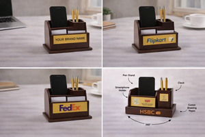 RawEdge Personalized Live Wood Table <b>Top</b> with Printing for Back to School & Graduation - Product Image 2