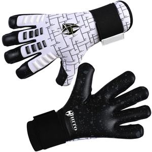 Gants de gardien de but personnalisés avec paume avant en Latrex allemand de 4 mm, impression sérigraphique, impression par sublimation au dos et injection de silicone - Product Image 6