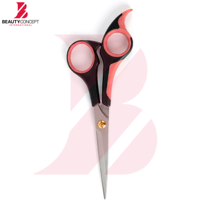 Ciseaux à cheveux professionnels en acier inoxydable avec lame affûtée et manche en plastique – Créez votre propre marque – Outil de coiffure pour salon - Product Image 2