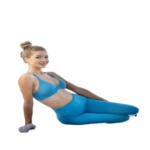 Conjuntos Deportivos de 2 Piezas para Mujer Talla Grande, Sujetador sin Tirantes, Leggings con Efecto Levanta Glúteos, Secado Rápido, Transpirables, Ecológicos, para Gimnasio, Yoga y Entrenamiento - Product Image 1