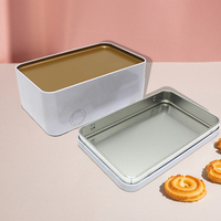 Nouvelle conception 2026 – Boîte en métal personnalisée de qualité alimentaire – Boîte à biscuits, emballage en métal pour biscuits au beurre