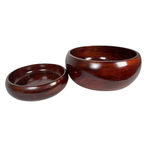 <b>Food</b> Safe Mango <b>Wood</b> Bowl <b>Set</b> of 2 Handmade Multipurpose Kitchen Dining Tabletop Decorative Centerpiece Bowl for Home Party - Product Image 3
