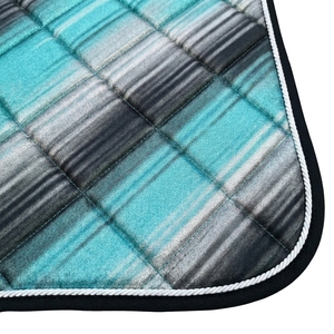 Horse Saddle Blanket Ear Bonnet <b>Brushing</b> <b>Boots</b> Matching Set Diamond Quilted Breathable Shockproof Equestrian Equipment - Product Image 2