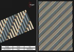 กระเบื้องเคลือบผิวสัมผัสลายน้ำตาลสุดล้ำสมัย ขนาด 300x600 มม. สร้างสรรค์เพื่อเสริมสร้างสภาพแวดล้อมภายในด้วยความสวยงามที่สมดุลและโครงสร้างที่แข็งแรง - Product Image 4