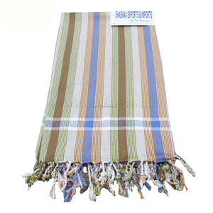 Serviettes de plage Kikoy en coton de luxe Fabricants kikoy kényans en Inde Kikoy fournisseur kényan d'Inde - Product Image 4