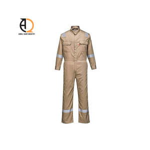 Overol de Seguridad de Algodón Cómodo, Transpirable, Reflectante, Ropa de Trabajo Protectora Resistente al Fuego - Product Image 4