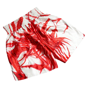 Shorts de Muay Thai personnalisés avec logo, satin premium, short de kickboxing, fabrication OEM, marque privée, fabricant de shorts de combat MMA, vêtements de boxe en gros - Product Image 2