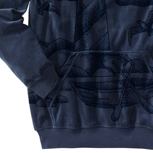 High Quality mens velvet <b>hoodie</b> premium velvet fabric warm winter hooded sweatshirt durable casual pullover <b>hoodie</b> - Product Image 2