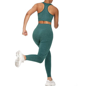 Service OEM, Vêtements d'entraînement, Ensemble de yoga pour femmes de haute qualité, Nouveau design, Prix bas, Meilleures ventes, Ensemble de yoga respirant pour femmes - Product Image 6