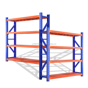 Rayonnage en acier Étagère en métal réglable Utilisation de stockage de palettes Rayonnage en métal Supports et étagères empilables - Product Image 5