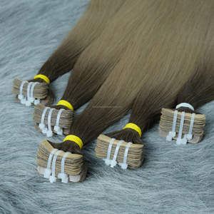 Extensions de cheveux humains bande cheveux tressage 100% naturel pas synthétique vietnamien Original NiceHairVietNam VN prix de gros - Product Image 2