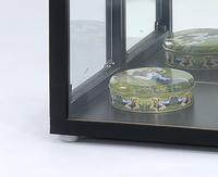 Vitrine moderne en verre trempé pour salon, mobilier de bar, appartement, hôtel et supermarché