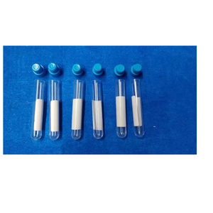 Tube à essai en verre jetable, collecte d'échantillons en laboratoire, diagnostic clinique, recherche médicale, transparent, usage unique, laboratoire - Product Image 1