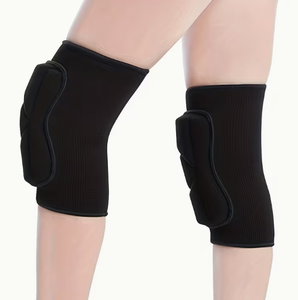 Rodilleras Transpirables de Tejido Grueso Coexistence con Protección de Absorción de Impactos para Entrenamiento de Voleibol, Unisex, para Todas las Estaciones - Product Image 4