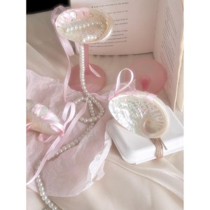 Unique prettiest pinkish toned seashell & glass wine glasses adds a creative touch to <b>drinkware</b> collections - Product Image 3
