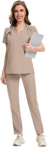 Ensemble d'uniformes médicaux pour femmes, vêtements de santé de qualité supérieure, uniformes d'infirmières personnalisés, ensemble d'uniformes d'hôpital, uniformes extensibles pour femmes - Product Image 3