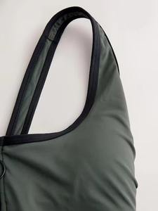 Traje de Baño de Una Pieza para Mujer, Venta al por Mayor, Personalizado, Estampado Floral, Sin Mangas, de Alta Calidad - Product Image 4