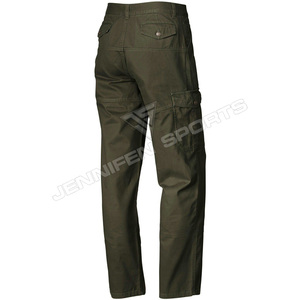 Pantalones tácticos multibolsillos para exteriores, impermeables, para senderismo, caza, 100% algodón, tela de lona, pantalones cargo de trekking para hombre - Product Image 6