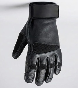 Guantes de Rappel Resistentes, Tácticos, Reforzados, Antideslizantes, para Escalada, Senderismo, Rescate, Profesionales, Resistentes a Cortes, de Cuero - Product Image 2