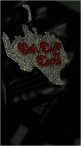 Cadena de Plata de Ley 925 con Mapa de Texas Personalizado, Bañada en Oro, con Moissanita VVS, Estilo Hip Hop, Lujosa, de Moda, Superventas, Gran Oferta - Product Image 2