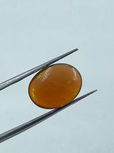 Opale de feu naturelle de qualité supérieure, forme ovale, pour la création de bijoux, 4,00 carats - Product Image 3