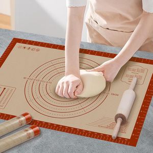 Tapis de cuisson en silicone extra large 0,7 mm 61 x 41 cm pour pâte à tarte, outil essentiel pour la pâtisserie - Product Image 1