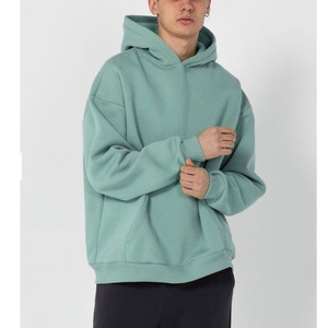 Sweat à capuche en polaire pour homme avec poche Coupe classique Respirant et à séchage rapide Hiver Casual Couleur unie - Product Image 6