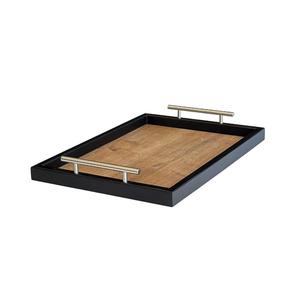 Black Marble Tray Gold Metal Handle Luxury Serving Tray Decorative Tray Coffee Table Tray Dining Tray Hotel Tray Restaurant Tray - Product Image 5