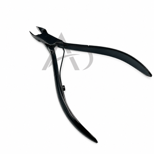 ADELMAS INTERNATIONAL Coupe-cuticules à lame droite de haute qualité 6MM en acier inoxydable super tranchant avec logo personnalisé pour soins des ongles - Product Image 2