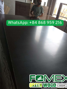 Contrachapado FOMEX PRO MAX con revestimiento de película negra, núcleo de madera dura, formaldehído E0, para encofrados, fabricado en Vietnam. - Product Image 3