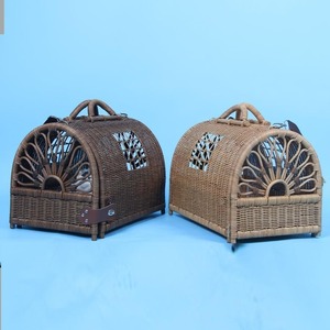 Transportín de Madera para Mascotas, Perros y Gatos de Raza Pequeña, Elegante, Ligero, Transpirable, Compacto y Ecológico, para Viajes en Auto y Moto - Product Image 2