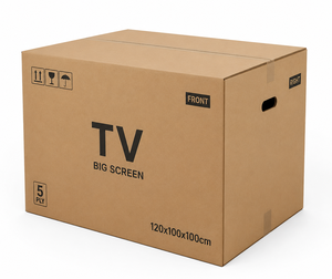 Caja Maestra de 5 Capas de Gran Tamaño para Envío de Televisores Extra Grandes - Product Image 1
