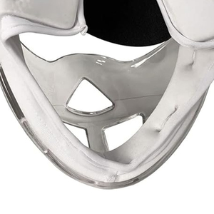 หมวกกันน็อคฮอกกี้คุณภาพพรีเมียม ลดราคาพิเศษ ป้องกันเต็มใบหน้า ทนทานด้วยวัสดุ EVA เหมาะสำหรับกีฬารักบี้ - Product Image 4