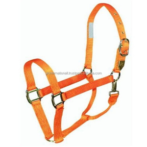 Cabestrillo de nailon 100% fuerte y grueso para caballo, doble costura y triple capa, hardware resistente a roturas - Product Image 3