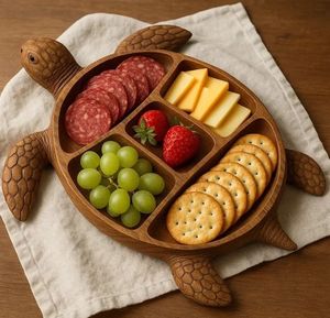 Bandeja de madera para servir, ideal para eventos de catering, decoración de mesas y presentación de alimentos en la cocina. - Product Image 6