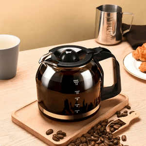 Caraffa di ricambio in vetro da 12 tazze per macchina da caffè - Product Image 4