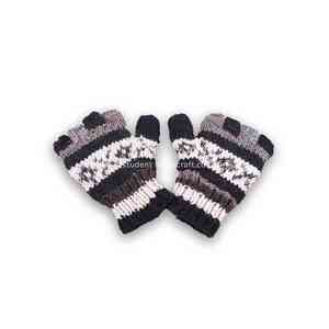 Chauffe-mains et chauffe-pieds en laine naturelle, gants en laine de qualité supérieure pour la protection contre le froid - Product Image 1