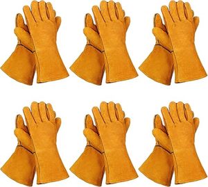Gants en cuir véritable de haute qualité |   Gants de travail et de sécurité avec logo personnalisé |   Directement de l'usine au Pakistan - Product Image 2