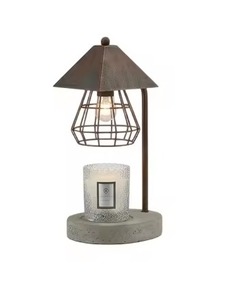 Lampe chauffe-bougie à base de bois naturel avec minuterie, pour cire fondante parfumée d'aromathérapie, idéale pour la maison et les cadeaux, produit phare - Product Image 3