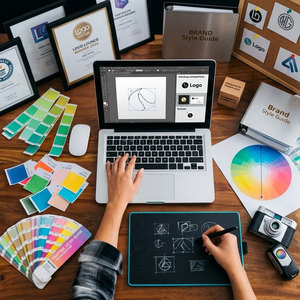 Servicios de Aumento de Personal para Diseñadores de Logotipos, Diseño de Identidad de Marca, Creación de Logotipos, Soporte en Línea, Stock Disponible, UNIVENTURE - Product Image 2