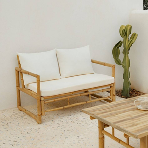 Boho Tropical Bamboo Furniture Sofa Set Wholesale Bamboo <b>Table</b> Coffee with Chairs Made in Vietnam by KingCraftViet - Product Image 6