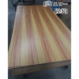 Contrachapado Decorativo IRODORITAI de Cedro Amarillo Teñido, Tablero de Contrachapado Enchapado con Revestimiento de Uretano, Diseño Japonés a Rayas y Cuadros para Pared - Product Image 5