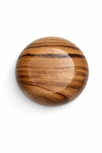 Grand bol rond en bois - Product Image 5