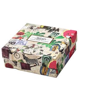 Factory Wholesale Recycled Iridescent Paper Rigid Lid Base Style Cosmetic Box Magnetic Closure Customized Matt Lamination Sponge - Product Image 3