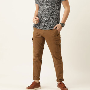 กางเกงคาร์โก้ผู้ชายคุณภาพดีที่สุดสำหรับกิจกรรมกลางแจ้ง สไตล์สตรีทแวร์แบบวินเทจ ดีไซน์สั่งทำพิเศษ สำหรับขายส่ง - Product Image 4